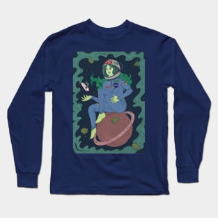 Space stoner Long Sleeve T-Shirt